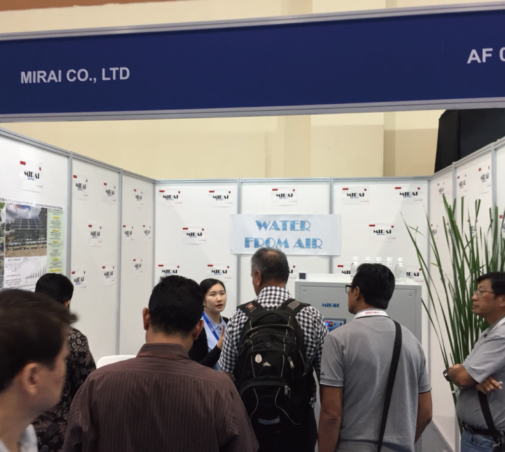2019■ INDO WATER 2019展示会の様子（1枚目）