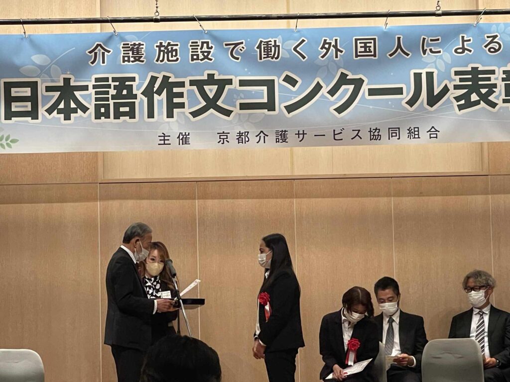日本語コンクールの様子（2枚目）