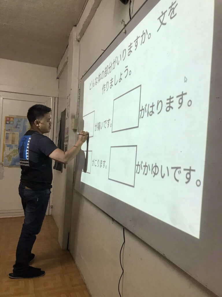 ダバオ校の授業風景の様子（2枚目）