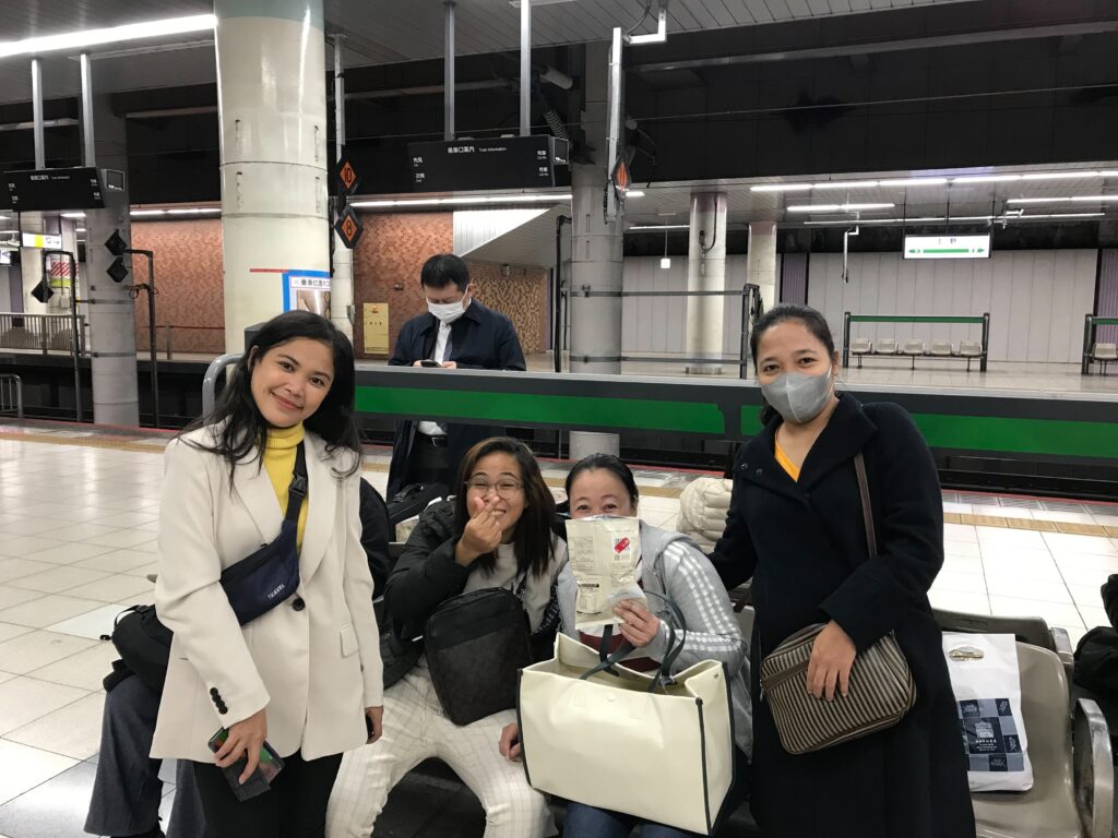 入職情報の様子