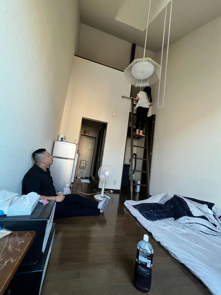 新居での過ごし方の様子