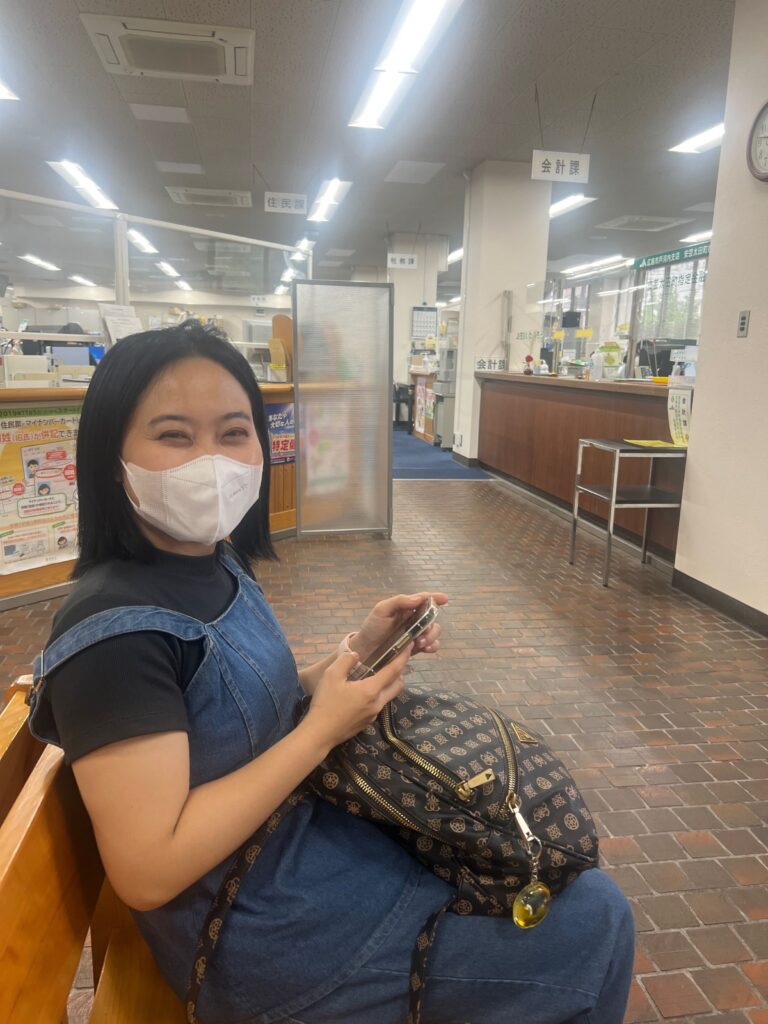 初めての役所の様子