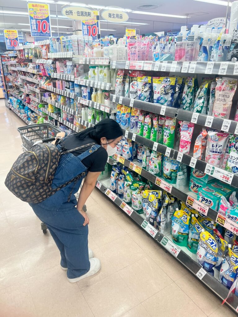 買い物同行の様子(2枚目)